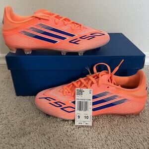 Adidas F50 League Firm Multi Ground Soccer Football Cleats Size 9 JI0004 New